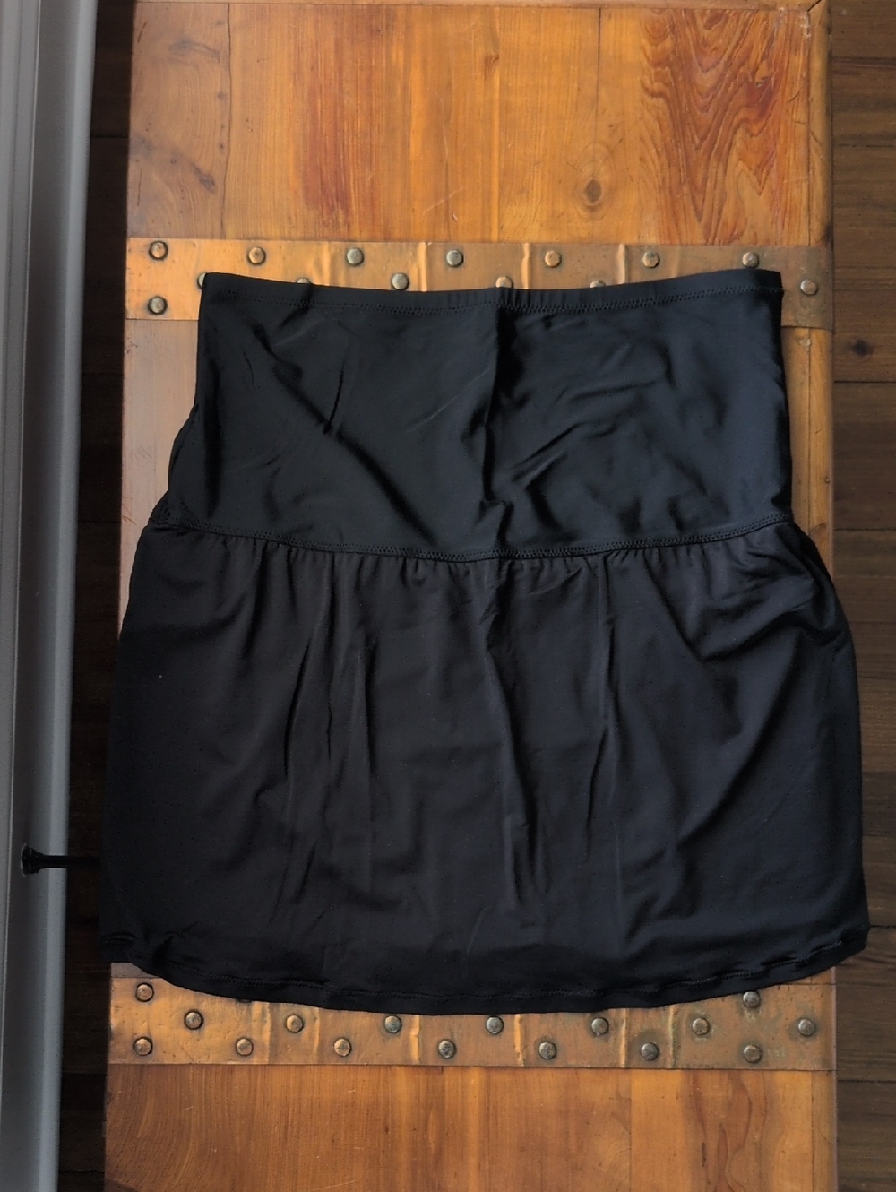 Leilani Black Swim Skirt w/ Tummy Control